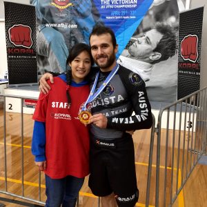 Great medal haul for Coach Marcel Leteri Sasso de Oliveira and Cia Paulista Brunswick at the 2017 Victorian Jiu Jitsu Championship!